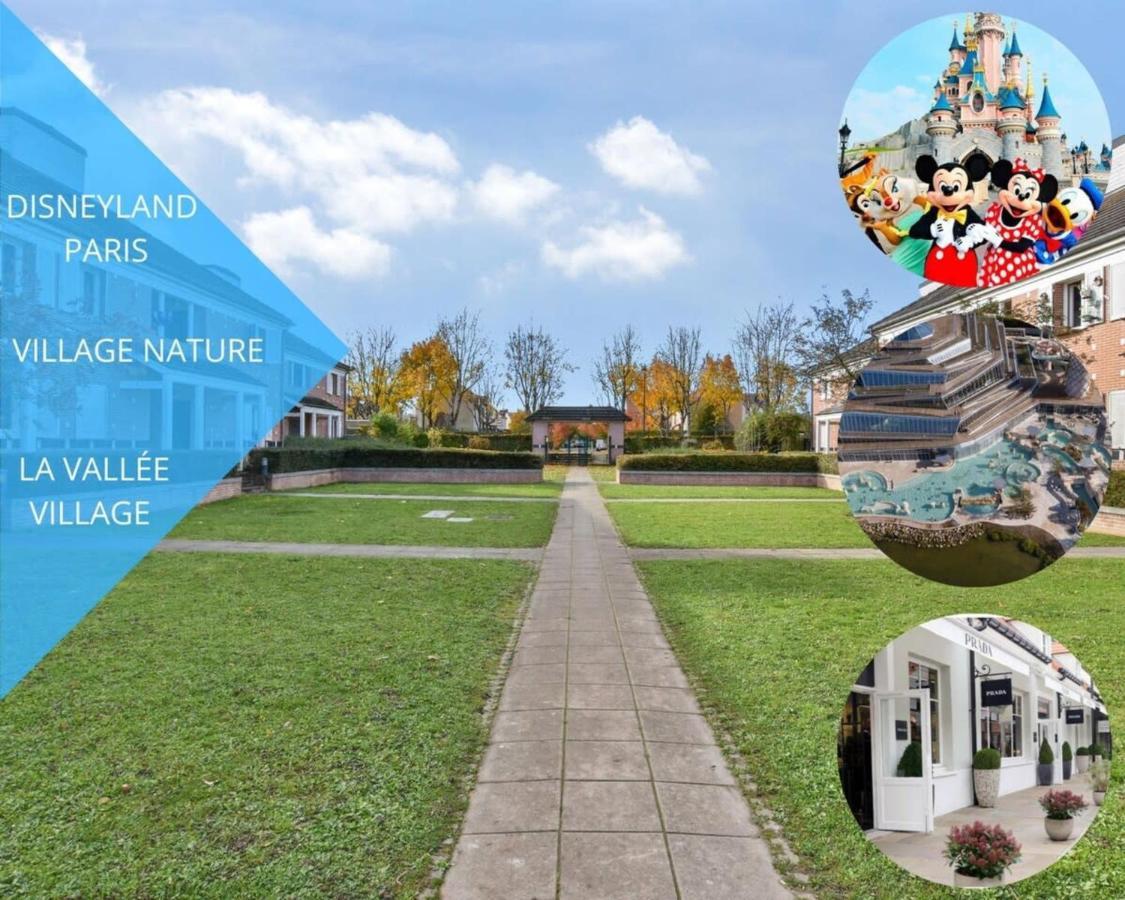 Appart Cosy Tout Confort Disneyland Jardin 4 Pers Bailly-Romainvilliers Kültér fotó